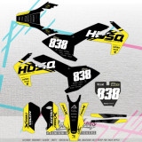 stickers set for Husqvarna TC50 2024 - 2025 custom graphic