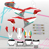 Fantic XX 125 2023 2024 - sticker set pattern