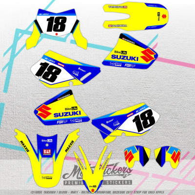 SUZUKI DR650 1996/2023 stickers set
