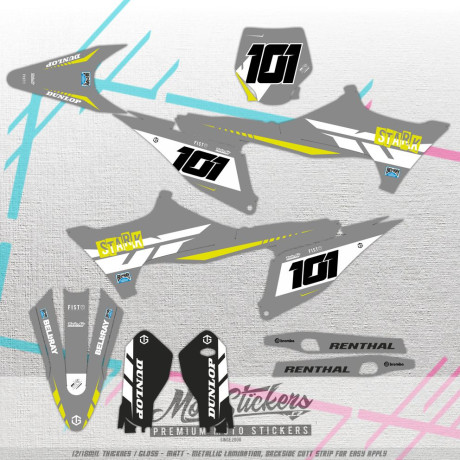 STARK FUTURE VARG 2024 - 2026 custom graphics kit stickers