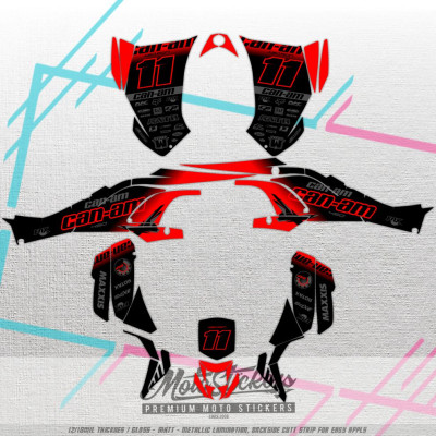 Can-Am DS 450 sada samolep