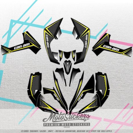 Can-Am RENEGADE 800 sada samolep