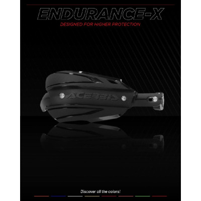 Chrániče páček Acerbis ENDURANCE-X pasuje na V-STROM 650 černá černá
