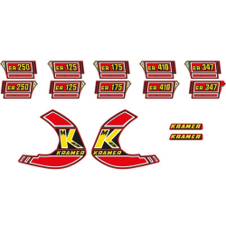 sada polepů Kramer ER 1980