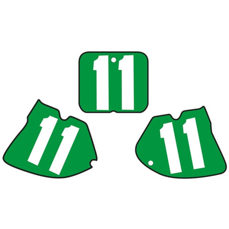 sada polepů tabulek RM 93-95 zelená