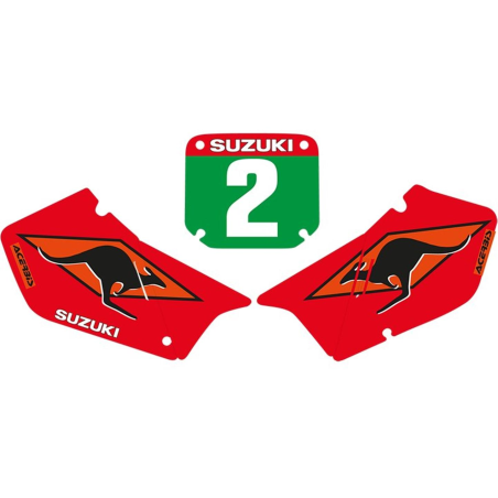 sada polepů tabulek RM 96-98 zelená