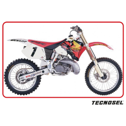 sada polepů Honda+potah  CR125 95-97 CR250 95-96  Team Honda USA 95