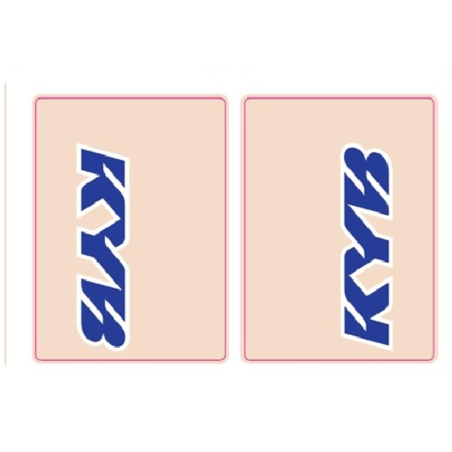 polep vidlic KYB, KAYABA modrá