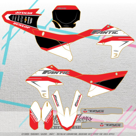 copy of YAMAHA YZF 250 2024-2025 & 450 2023-2025 stickers set