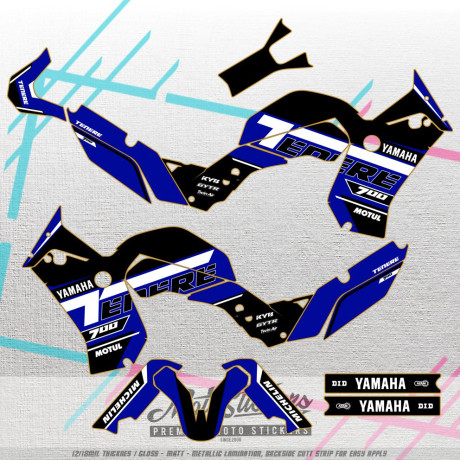 Yamaha Tenere T700 700 sada samolep x35
