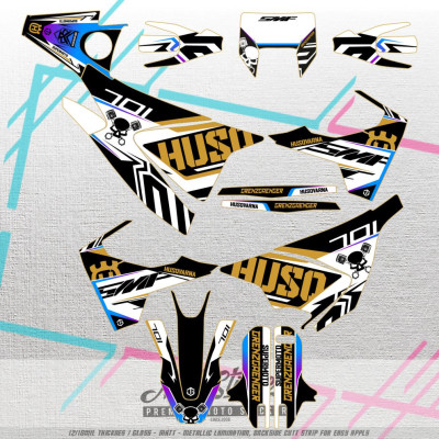 HUSQVARNA 701 2017-2020 sada samolep