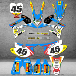 TM Racing MX 4stroke 2015 - 2021 stickers kit graphic