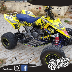 Suzuki LTR 450 STICKERS SET...