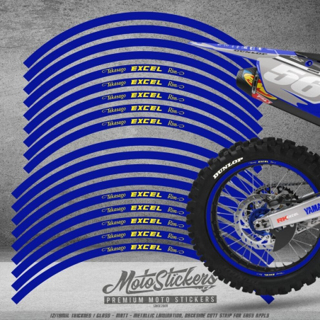 EXCEL RIM DECALS GRAPHICS