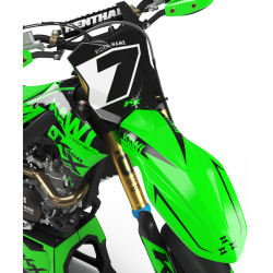 Kawasaki KXF KX450F 2019-2023 KX250F 2021-2024 stickers kit graphic