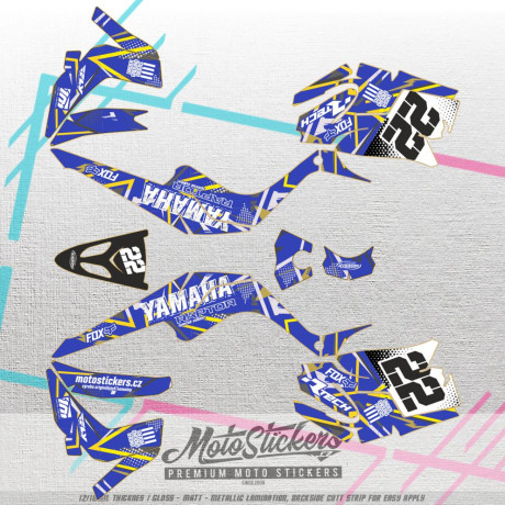 Hecht 54800 small quad custom stickers kit graphic