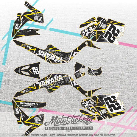 Hecht 54800 small quad custom stickers kit graphic