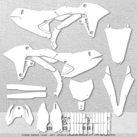 FANTIC XXF 450 2024 motocross templates