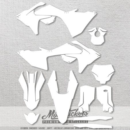 GAS GAS MC 250 2024 motocross templates