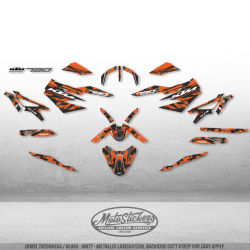 KTM 790 2017 - 2023 stickers kit graphic