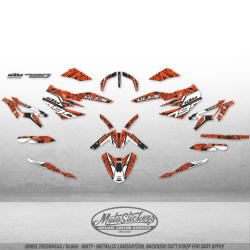 KTM 790 2017 - 2023 kompletní samolepky