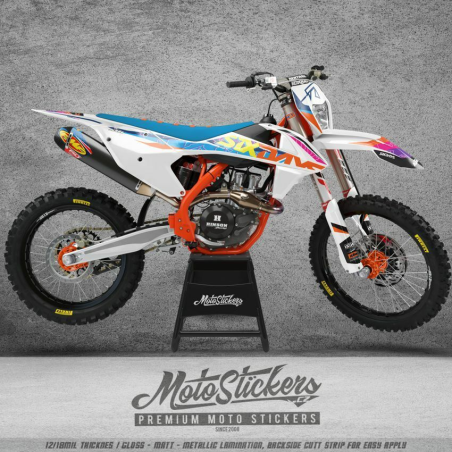 KTM EXC XC XCF 2017 2018 2019 stickers kit graphic