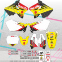 stickers set  Suzuki RM 125-250 01-12 Ricky Carmichael replica