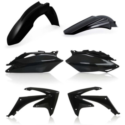 plastový kit CRF250R 10,CRF450R 09/10 černá