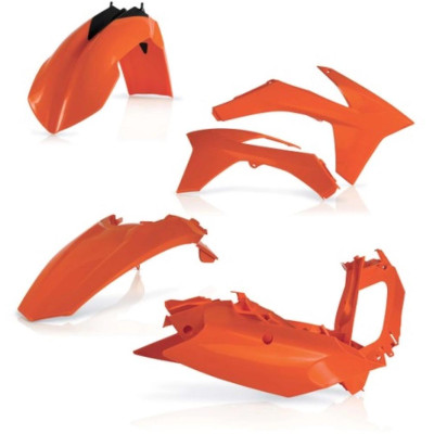 ACERBIS plastový kit  KTM EXC/EXC-F cpl. 12/13 oranž