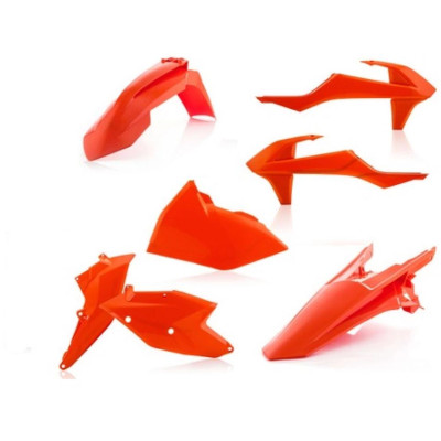 ACERBIS plastový kit KTM SX/SXF 16-18 kromě SX250/16 oranž 2016