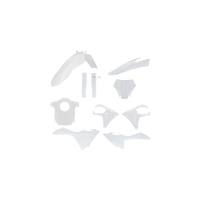 ACERBIS plastový full kit pasuje na GAS GAS MC/F 2024- bílá