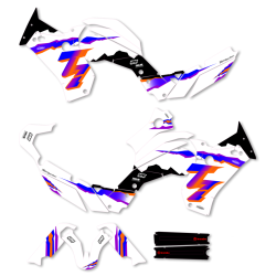 Yamaha Tenere 700 sticker set pattern 4