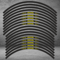 EXCEL RIM DECALS GRAPHICS - yellow