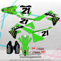 KAWASAKI KXF KX 450 2019-2023 motocross templates 1:1 pdf