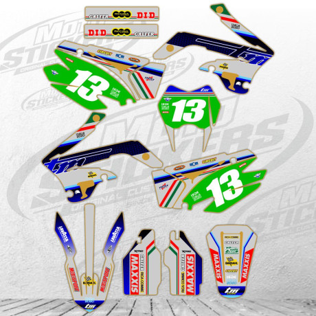 TM 2T EN 2008 - 2014 - custom stickers kit graphic