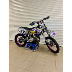 YAMAHA YZ 125 & 250 2022-2024 premium custom graphics kit (holographic foil)