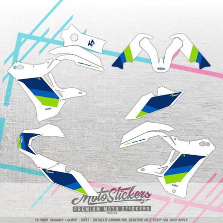 Yamaha Tenere 700 sada samolep pro plasty Rtech x26 special nizký blatnik
