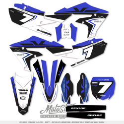 sada samolep YAMAHA YZF 250 2019-2023 & 450 2018-2022