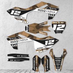 sada samolep Husqvarna TC125 FC250-350-450 FS450 2016-2018