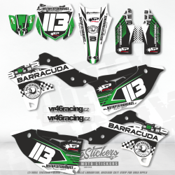 Kawasaki KXF KX250F 2013-2016  stickers kit graphic