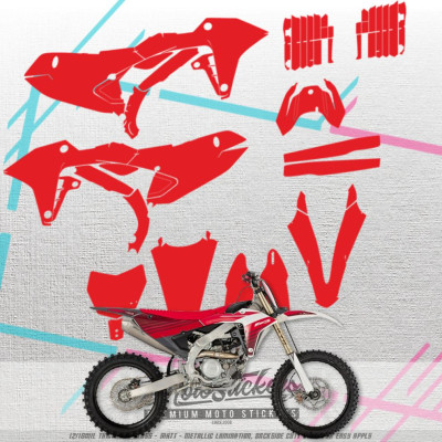 FANTIC XXF 450 2024 tvarové šablony 1:1 pdf