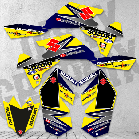 Suzuki LTR 450 STICKERS SET 0009