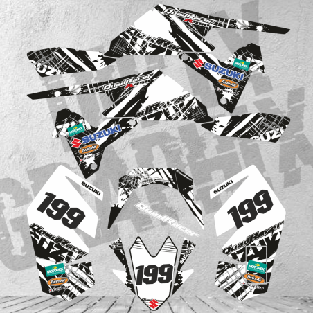 Suzuki LTR 450 STICKERS SET 0010