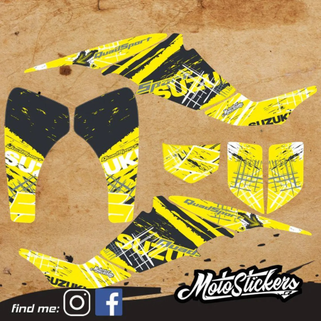 Suzuki LTZ 400 STICKERS SET 016
