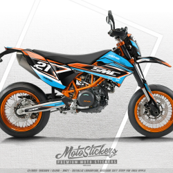 KTM SMC-R 2012 - 2018 SMC R 690 kompletní samolepky