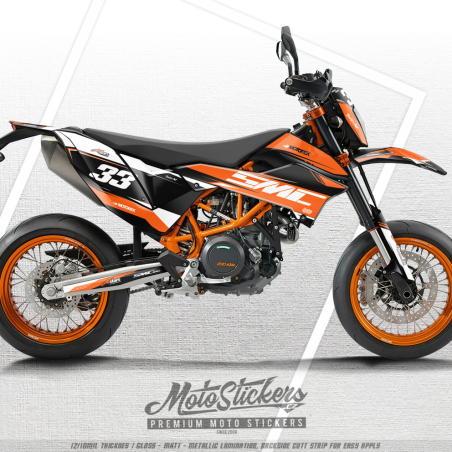KTM SMC-R 2012 - 2018 SMC R 690 kompletní samolepky