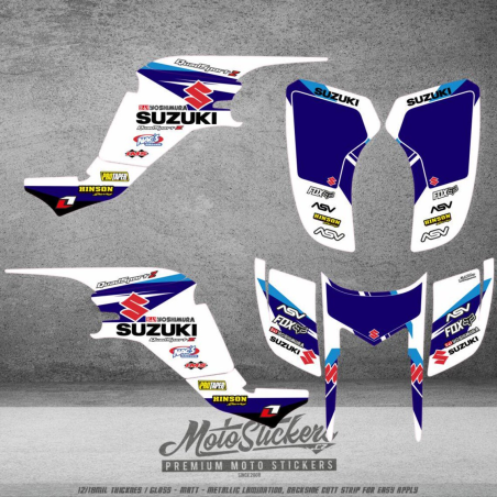 Suzuki LTZ 400 STICKERS SET 017