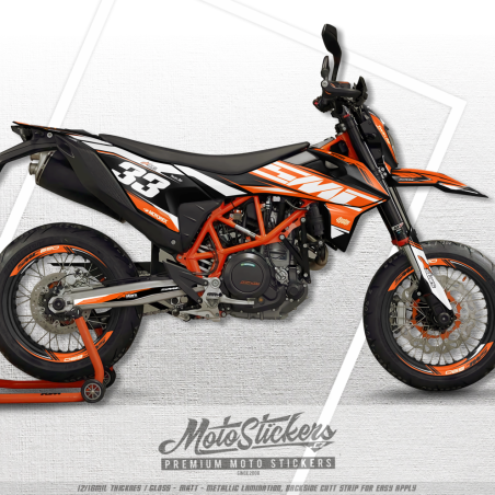 KTM SMC-R 2019 2020 2021 SMC R 690 stickers kit graphic
