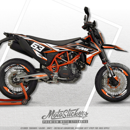 KTM SMC-R 2019 2020 2021 SMC R 690 kompletní samolepky
