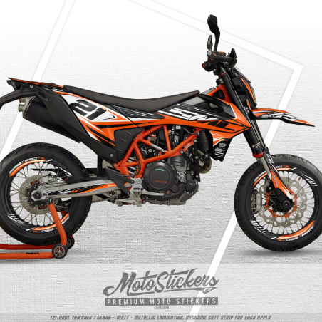 KTM SMC-R 2019 2020 2021 SMC R 690 kompletní samolepky